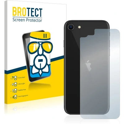 Afbeelding van BROTECT AirGlass kogelwerende glasfolie (1 Stuk, Apple iPhone SE), Smartphone beschermfolie, Transparant