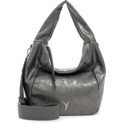 Afbeelding van SURI FREY Schoudertas Gracey Hobo Darksilver Zilverkleurig