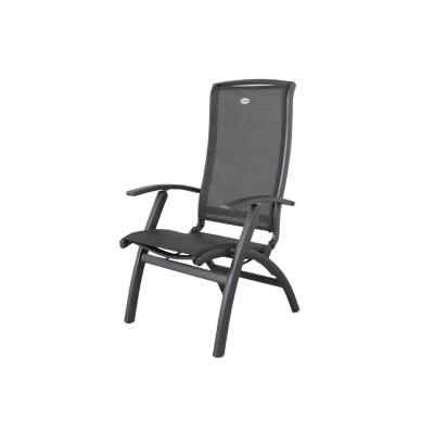 Afbeelding van Tuinstoel Hartman Da Vinci Recliner Xerix Black Grey