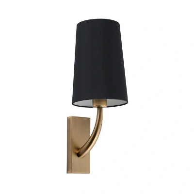 Afbeelding van Faro Lighting Rem Wandlamp met Shade Gold, E27