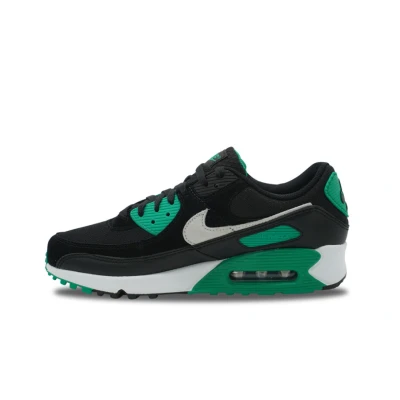 Afbeelding van Nike Sportswear AIR MAX Sneakers laag, Maat: 44, Black/white/stadium green Imitatieleer/ textiel