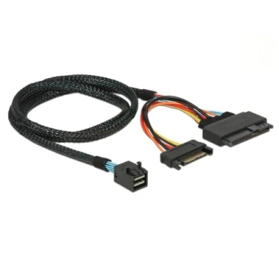 Afbeelding van NVME PCIe SSD U.2 U2 SFF 8639 kabel voor moederbord M.2 8643 Mini SAS HD