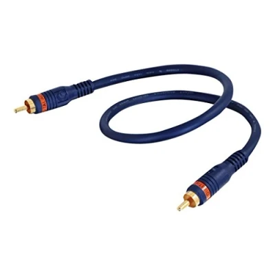 Afbeelding van C2G 0.5m Snelheid RCA Aan S/Pdif Digitale Audio Coaxkabel Geschikt voor Surround Sound System, DJ Controller, Home Theater, HDTV, Gaming Consoles, Hi Fi Systemen, Soundbar