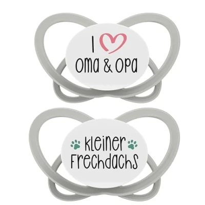 Afbeelding van nip ® Soother My Butterfly Green Special Edition, maat 2 (5 18 maanden), oma &amp; opa / Cheeky Badger