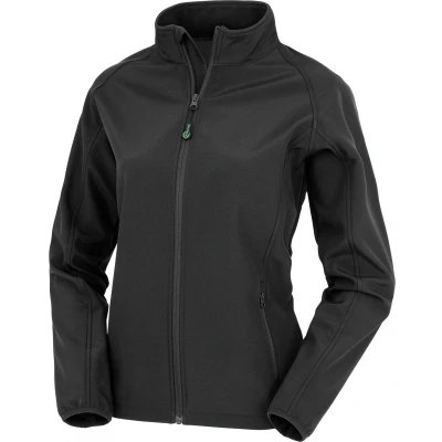 Afbeelding van Result Gerecyclede damessoftshelljas R901F Black S
