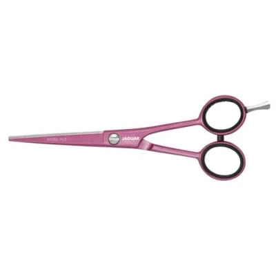 Afbeelding van Jaguar Knipschaar Scissors White Line Pastell Plus Berry 5,5