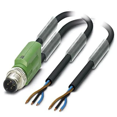 Afbeelding van Phoenix Contact 1524200 Sensor/actuator connector, geassembleerd M12 Aantal polen: 3 Stekker, recht 1.50 m 1 stuk(s)