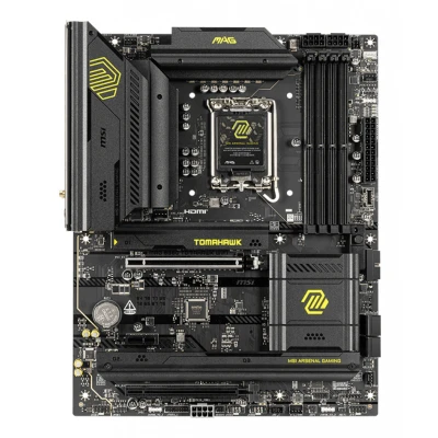 Afbeelding van MSI MAG B860 TOMAHAWK WIFI moederbord RAID, 5Gb LAN, Wi Fi 7, BT, Sound, ATX
