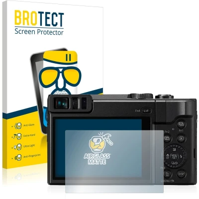 Afbeelding van BROTECT Screenprotector voor Panasonic Lumix DC TZ91 Folie Beschermfolie Beschermglas matte