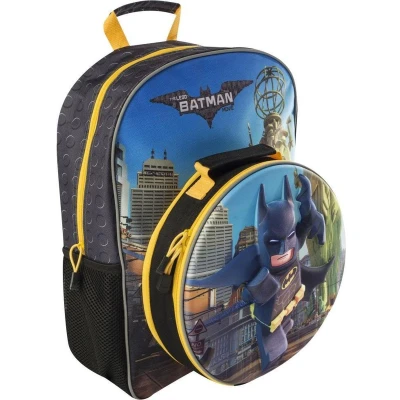 Afbeelding van Lego Batman Backpack with Detachable Lunch Bag
