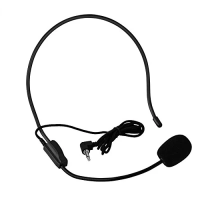 Afbeelding van Microfoon Mini 3.5mm Head mounted Wired Condensator MIC voor Voice Amplifier Speaker