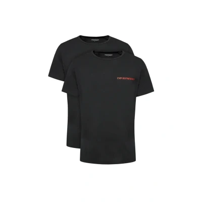 Afbeelding van Emporio Armani 2ER PACK Tshirt basic, Heren, Maat: XL, Schwarz