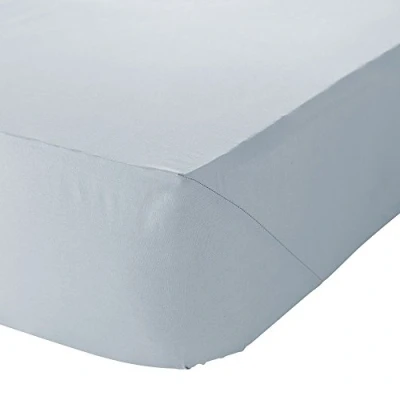 Afbeelding van Catherine Lansfield Easy Iron Percal Combed King Hoeslaken Duck Egg Blauw