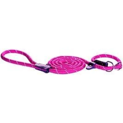 Afbeelding van Rogz Rope Lijn Lang Hondenriem 180X1.2 cm Roze L