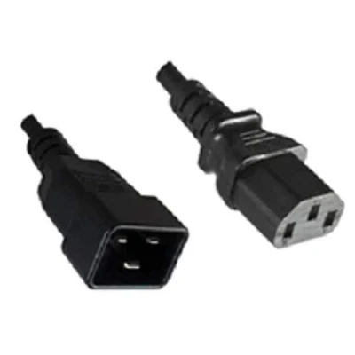 Afbeelding van Microconnect C13/C20, 2 m Zwart C13 stekker C20