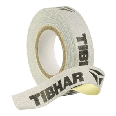 Afbeelding van Tibhar Tafeltennis randband Classic, 12 mm breed, 5 m lang, grijs, marineblauw (grijs)