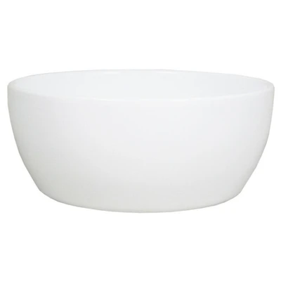 Afbeelding van Floran Plantenpot wit schaal glanzend keramiek 26 x 14 cm