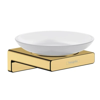 Afbeelding van Hansgrohe zeephouder addstoris polished gold optic 41746990