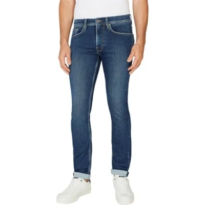 Afbeelding van Pepe Jeans Heren Slim Gymdigo Pm207389, Jeans, Blauw, 32W/30L, Blauw (Denim dq0), 32W / 30L