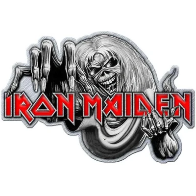 Afbeelding van Iron Maiden Number Of The Beast Pin Zilverkleurig