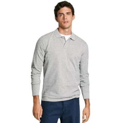 Afbeelding van Pepe Jeans NEW Oliver GD LS Longsleeve, Heren, Maat: Small, Marl grey
