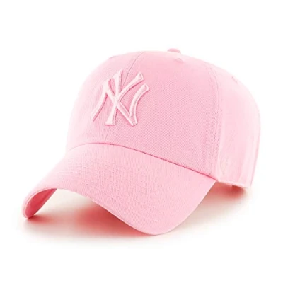 Afbeelding van 47 Brand New York Yankees MVP Cap B RGW17GWSNL RSA, Vrouwen, Roze, Pet, maat: One size