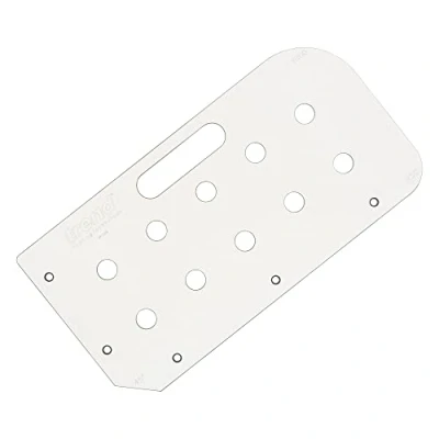 Afbeelding van Trend Multifunctionele tafelroutermal, MFT stijl werkbladen, compatibel met plunge router, duurzaam materiaal, hoekradii en 45 graden eindsnede, MFT/JIG
