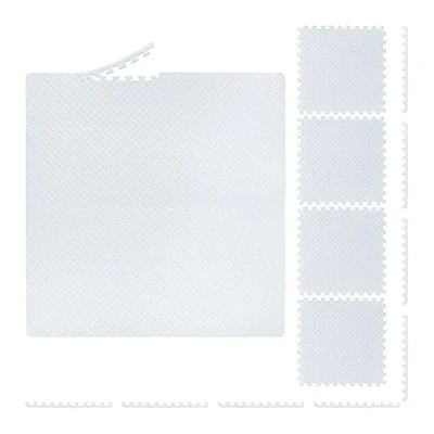 Afbeelding van Relaxdays beschermmat fitness 60 x cm onderlegmat vloermat sportmat puzzel