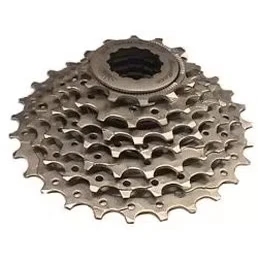 Afbeelding van Sunrace 7 speed cassette 12 24 tands BikeTotaal.nl Grijs