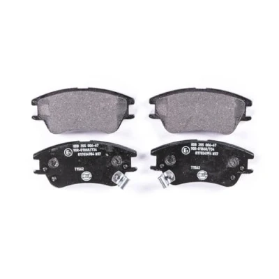 Afbeelding van HELLA 8DB 355 006 671 Remblokkenset Met akoestische slijtagewaarschuwing HYUNDAI: Atos (MX) 1.1, 0.8, 1.0 i 1997 2010