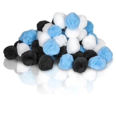 Afbeelding van Gre AQ503 Aqualoon filtermedium, 3 kleuren (blauw, wit, zwart), 500 gr