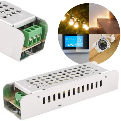 Afbeelding van Modulaire voeding LED 25W 12V 2A IP20 SLIM 103x30x21mm