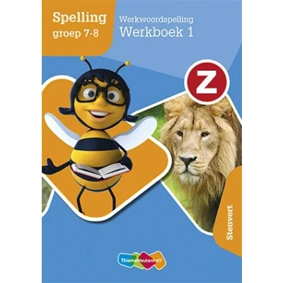 Afbeelding van Z Taal Werkwoordspelling 1 groep 7/8 Stenvert Werkboek (Paperback)