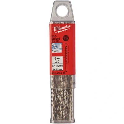 Afbeelding van Metaalboor Hss G Lang 3 X 100 Mm (10 Stuks)