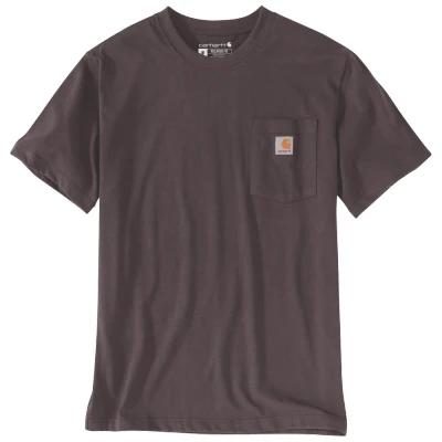 Afbeelding van Carhartt Dearbrn Rlxd Pocket Tshrt Dark Sepia M