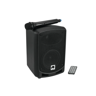 Afbeelding van Omnitronic Luidspreker met microfoon WAMS 65BT Mobiele geluidsset en bluetooth