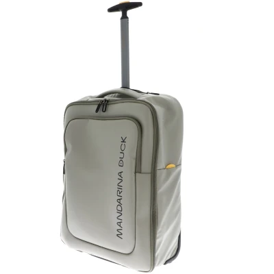 Afbeelding van MANDARINA DUCK Rugzak Eco Coated Trolley Backpack 34L Mud Kaki 54cm