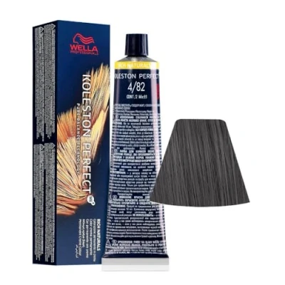 Afbeelding van Permanente Kleur Wella Koleston Me+ Rn Nº 4/82 60 ml