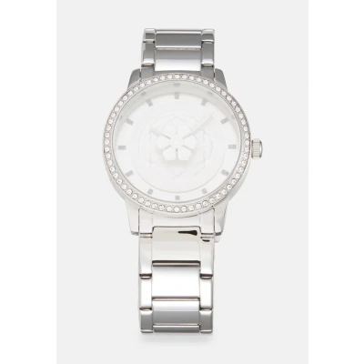 Afbeelding van Guess Dameshorloge polshorloge PETAL roestvrij staal, zilver