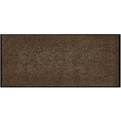 Afbeelding van andiamo Premium deurmat Wash &amp; Clean duurzame vuilvangmat huisingang als binnen of in overdekte buitenruimte absorberende 60 x 90 cm bruin