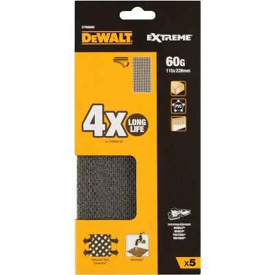 Afbeelding van DeWalt Accessoires Mesh schuurgaas 115x228mm K60 DTM8660 QZ