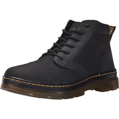 Afbeelding van Dr. Martens Bonny Chukka laarzen voor volwassenen, uniseks, Zwart Extra Tough Nylon en Rubbery 001, 36 EU