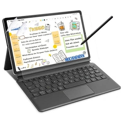 Afbeelding van TIKSSO 2 stuks voelen als papier Matte beschermende film compatibel met Samsung Galaxy Tab (Samsung S6 Lite)
