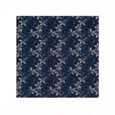Afbeelding van TRESANTI EVANDER Silk Pocket Square Jasmine Navy