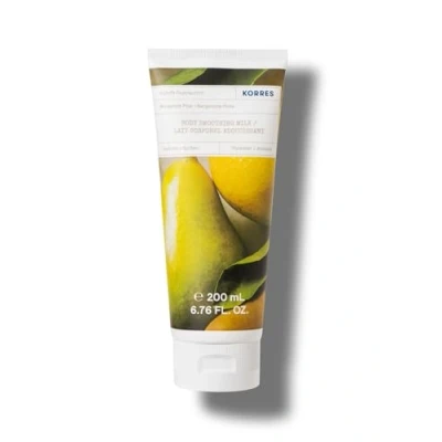Afbeelding van Korres BODY Smoothing MILK Bergamot PEAR Hydratatie, Maat: 200 ml, Neutral