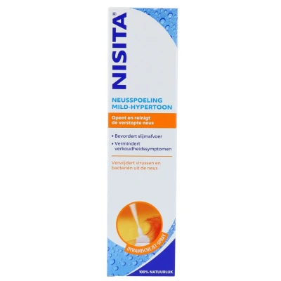 Afbeelding van Nisita Neusspoeling mild hypertoon jet spray 125 ml