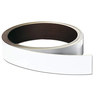 Afbeelding van FRANKEN Magneetband, (L)10,000 x (D)0.8 (H)50 mm, wit