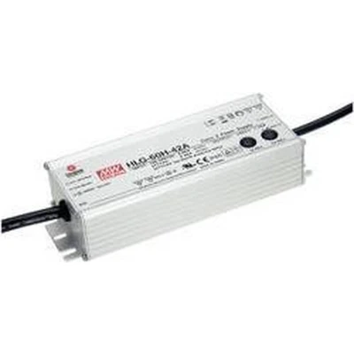Afbeelding van Mean Well HLG 60H 24A LED driver, transformator Constante spanning, stroomsterkte 60 W 2.5 A 24 V/DC PFC schakeling, Overbelastingsbescherming,