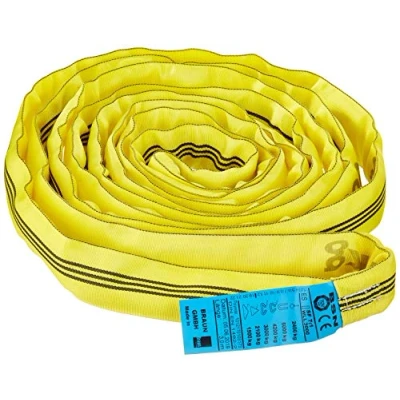 Afbeelding van Braun 30061RS ronde hijsling 3000 kg draagkracht, 6 m omtrek, eindeloos met polyester kern, geel