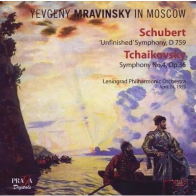 Afbeelding van Leningrad Philharmonic Orchestra, Yevgeny Mravinksy Schubert: &#039;Unfinished&#039; Symphony/Tchaikovsky: Symphony No.4 (Super Audio CD)